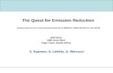 The Quest for Emission Reduction