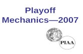 Playoff  Mechanics—2007