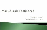 MarkeTrak  TaskForce