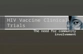 HIV Vaccine Clinical Trials