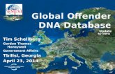 G lobal  Offender DNA Database  Update for ENFSI
