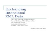 Exchanging Intensional  XML Data