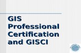 GIS Professional Certification and GISCI