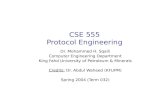 CSE 555 Protocol Engineering