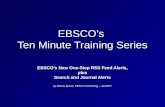 EBSCO’s  Ten Minute Training Series
