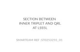 SECTION BETWEEN  INNER TRIPLET AND  QRL AT LSS5L