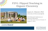 P291: Flipped Teaching in Organic Chemistry
