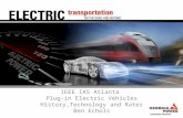 IEEE IAS Atlanta  Plug-in  Electric  Vehicles History,Technology  and Rates Ben Echols