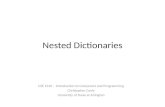 Nested  Dictionaries
