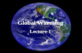 Global Warming Lecture-1