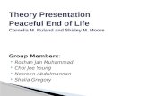 Theory Presentation Peaceful End of Life Cornelia M.  Ruland  and Shirley M. Moore