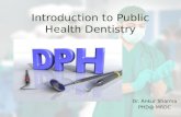 Introduction to Public Health Dentistry
