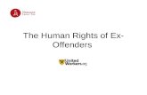 The Human Rights of Ex-Offenders