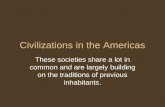 Civilizations in the Americas