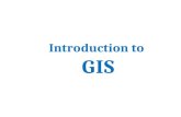 Introduction to  GIS