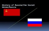 History of Russia/the Soviet Union/Russia