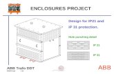 Design for IP21 and IP 31 protection.