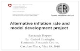 Alternative inflation rate and model development project