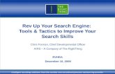 Rev Up Your Search Engine:  Tools & Tactics to Improve Your Search Skills