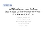 MAISA Career and College Readiness Collaboration Project – ELA Phase II Roll out