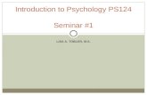 Introduction to Psychology PS124 Seminar #1