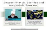 Blessed Financial Sacrifice and Waqf-e-Jadid New Year