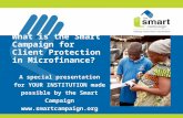 What is the Smart Campaign for Client Protection in Microfinance?