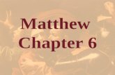 Matthew  Chapter 6