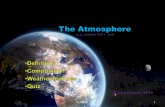 The Atmosphere CLIL LESSON FOR 1º ESO