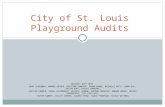 City of St. Louis  Playground Audits