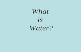 What  is  Water?