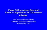 Using GIS to Assess Potential Abiotic Degradation of Chlorinated Ethenes