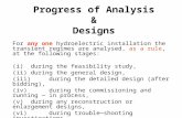 Progress of Analysis & Designs