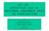 JP1.29  EFFECTIVE USE OF REGIONAL ENSEMBLE DATA IN FORECASTING