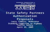 State Safety Partners Authorization Proposals