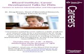 Blizard Institute: Career Development Talks for PhDs