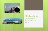 Biofuels in Aviation