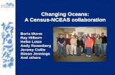 Changing Oceans: A Census-NCEAS collaboration