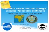 The Sixth Annual African Dialogue  Consumer Protection Conference