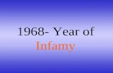1968- Year of  Infamy