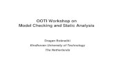 OOTI Workshop on Model Checking and Static Analysis