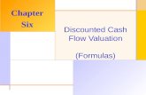 Discounted Cash Flow Valuation (Formulas)