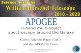 H-band multi-object spectroscopy around the Galaxy
