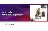 Lexmark  Print Management