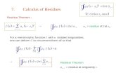 7.Calculus of Residues