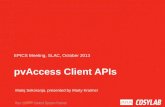 pvAccess Client APIs