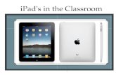 iPad's in the Classroom