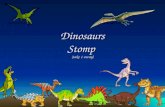 Dinosaurs Stomp  (take 1 away)
