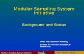 Modular Sampling System Initiative Background and Status