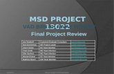 MSD Project 13022